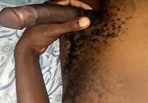 yo, watch this kenyan stud stroke his massive bbc hard