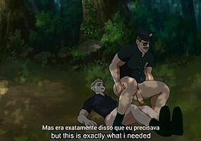 Coroa gay tenente nikmat batang novato di bara yaoi