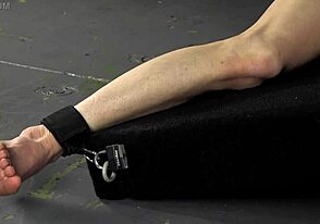 pumping a bound twink's cock feels so wild, can't stop slamming that tight ass bareback!