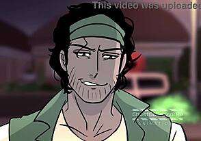 Rough Gay Action Over Pizza With Intense Moves