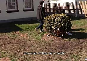 Amateur Czech twink rides hard on POV camera for quick cash with CzechHunter