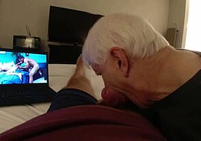 わー！ 老いぼれグランパが長く激しく吸うセッション - パート1！