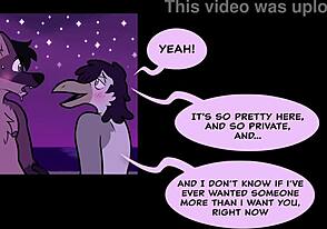 अह, लोबो फरी बर्डी को समुद्र तट पर गे सेक्स करता है, समझा?