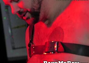 tattooed bear atlas grant tied up for raw hardcore pounding