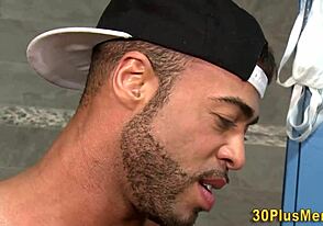 Gay Amateur Gets Facialized After Intense Blowjob and Hardcore Rimjob