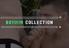 अरे चेक बॉय, इस बेयरबैक फकफेस्ट में डबल डॉगीस्टाइल के साथ जुड़ना चाहोगे?