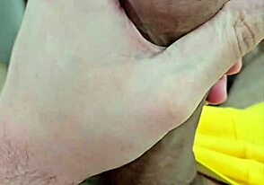 Young Twink Neighbor Strokes Solo in Amateur Clip