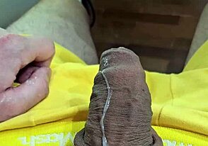 Timelapse mun kyrvästä siemensyöksyn jälkeen, niin kuuma 😍