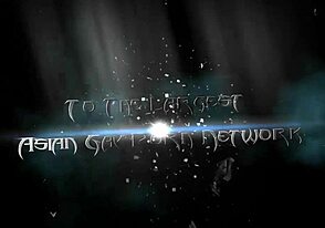 アジアツインクのジェイソンとデイビッドがベアバックで激しくいく