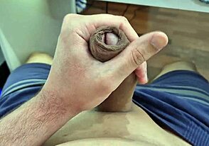 Meu penis babado gozando in exotic homemade style