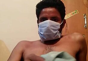 Horny Gay Ladyboy Reshmi in Shalwar Masturbates with Monster Cock Action