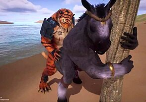 สัตว์ป่าฟูร์รี่ยิฟกันแรงๆ อยากดูแอคชั่นเกย์ก้นนี้ไหม?