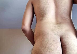 Young boy pleasuring himself