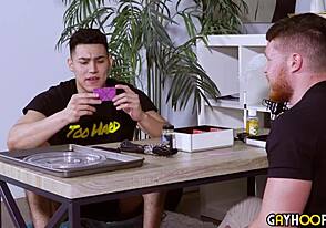 Str8 Jock Loses Anal Virginity in Holy Flip Fuck Action Scene