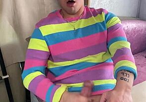 Garoto da faculdade loiro Joshuaaalewisss fala sujo enquanto se masturba