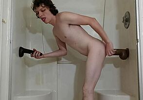 Baru Je Selit 2 Dildo Hitam Tebal ke Lubang Ketat Saya