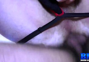 kyler prince, blond jockstrap stud, gets pounded raw after steamy blowjob