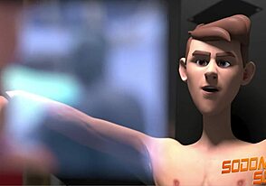 big dicked twink slams monster cock into hot hunk