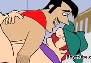 بيير لابونس يجنني بكل مص هاوٍ وتحرك شرجي