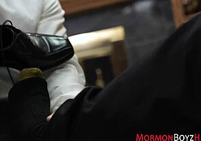 Gay bishop bangs mormon boy in wild taboo session!