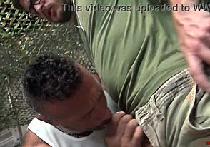 Court martial turns into a wild gang fuck - part 3.