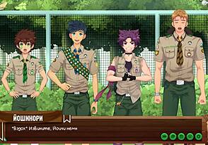 哟，游戏朋友营地第34集有童子军长的俄语配音！🎮