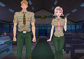 Yo, tertangkap lancap dalam shower, suara Rusia berlakon untuk game camp ep 6!