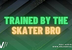 Скейтер парень соблазнен в гей-раба с ломкой разума аудио