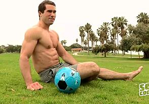 Rafael stars in gay movie by Sean Cody with intense cock sucking and ass fucking