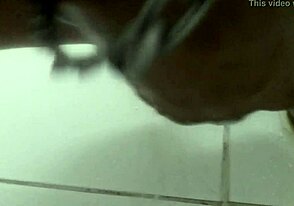 Masturbating with dildo in the shower!