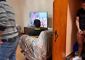 Unknown Sneaks Into Bedroom for Secret Mexican Boyfriend Fuck