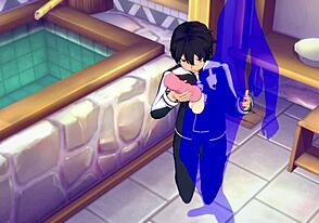 yo, check this sword art online yaoi with kirito’s hot handjob!