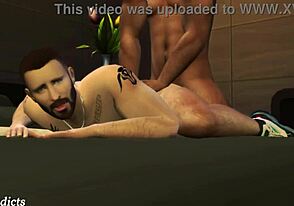 Hey, watch Chris Evans get pounded by a stranger in Sims 4!