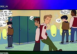 Crossdresser Muda Jelajahi Pantat Virgin