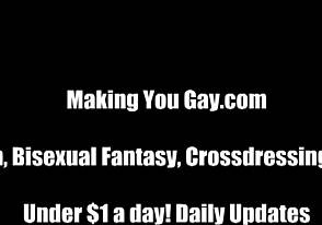 Schwule Fantasie Domination in interrassischer POV