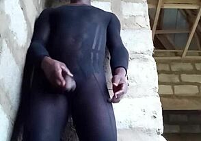 dude, that erotic massage got so steamy after binging gay porn all day!