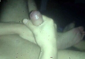 This guy’s solo feet fetish led to a wild gay cumshot moment