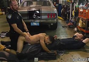 First Time Interracial Threesome with Cute Black Guys Pounding Hard in Group Action