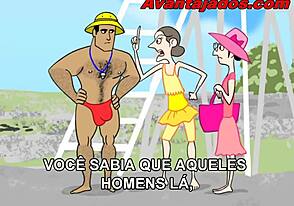 Gay Nudist Beach Adventure Unfolds