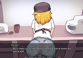 Hazel Nut Latte Sex Episode 3 Slams Coworker Hard