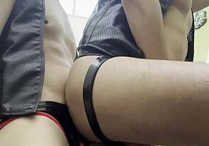 just chilling in the garden with hot latino sex vibes