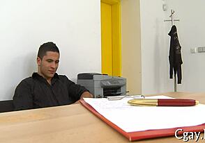 Twinks dive into steamy homo porn with wild energy