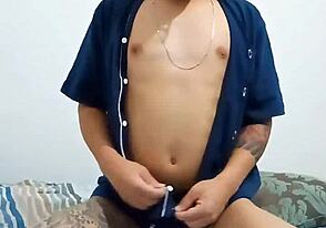 Wow, Leitando with a Pau Gostoso in Hot Bisexual Amateur Dance!