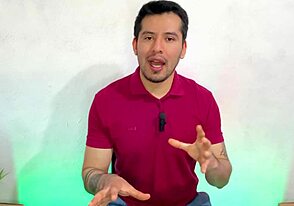 How does this mature American bang his young Spanish twink bareback?