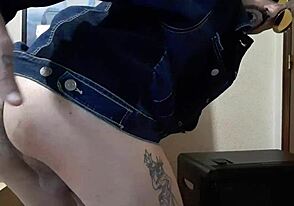 Hé mec, juste le bout qui glisse dans mon cul serré !