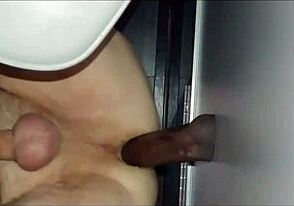 Conquering a MASSIVE COCK at Gloryhole