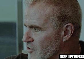 Straight twink punished by daddy's friend