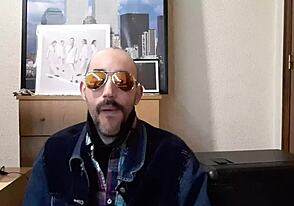 Hey man, just slipping the tip in my tight ass!