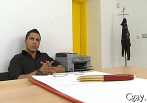 Twinks dive into steamy homo porn with wild energy