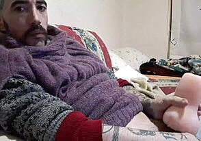 Melvincoficial Showing Off Massive Pollon in Solo Masturbation Session with Raw Energy